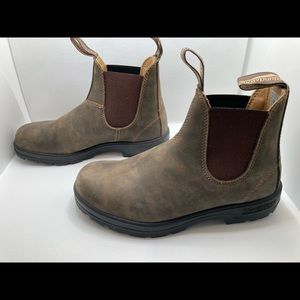 Blundstone 585 Rustic Brown Chelsea boots in women’s size 4 AU/7 US